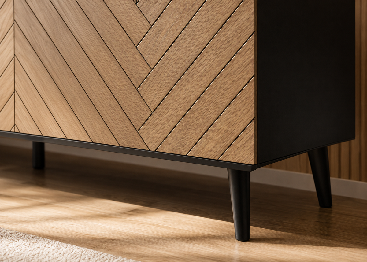 Collection ONYX – Ensemble meuble TV et buffet assorti pour salon