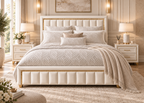 Parure de lit Collection SÉLIAN – relief raffiné, style contemporain chic