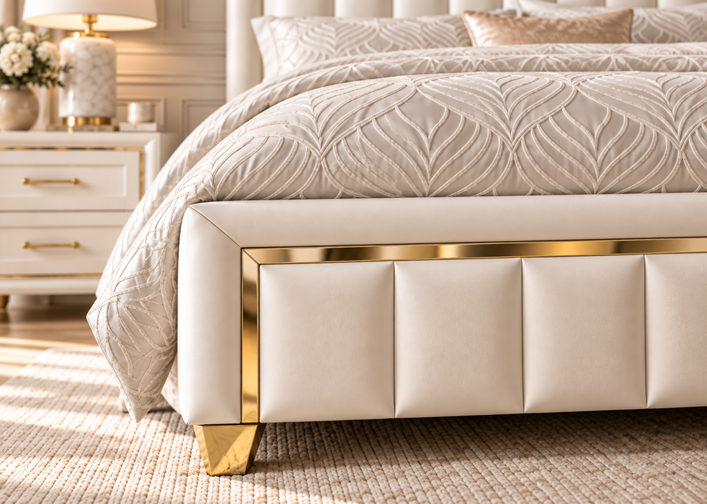 Parure de lit Collection SÉLIAN – relief raffiné, style contemporain chic